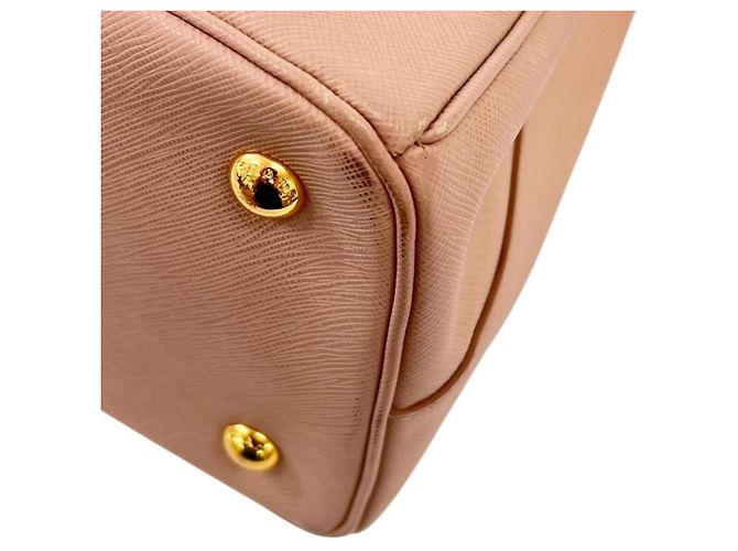 Bolso Prada Galleria Saffiano Lux Beige - vista 7