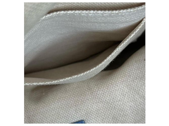 Borsa a tracolla Gucci Soho con catena e G intrecciate Blu - vista 12