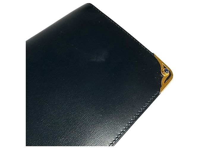 Portafoglio lungo Cartier Sapphire Line Nero - vista 13
