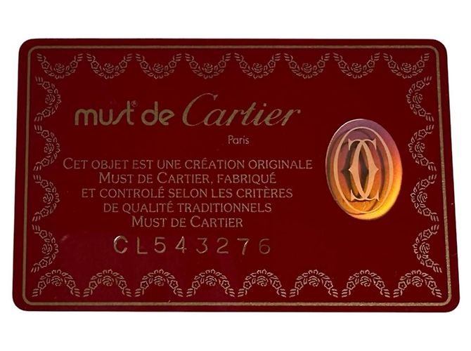 Portafoglio lungo Cartier Sapphire Line Nero - vista 15