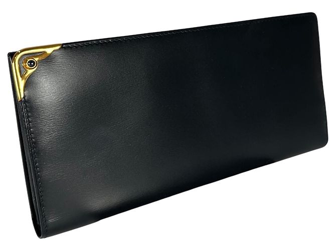Portafoglio lungo Cartier Sapphire Line Nero - vista 3