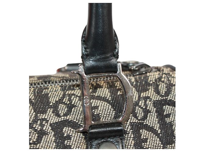 Bolsa Mini Boston Christian Dior Preto - vista 13