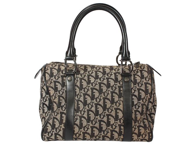 Bolsa Mini Boston Christian Dior Preto - vista 3