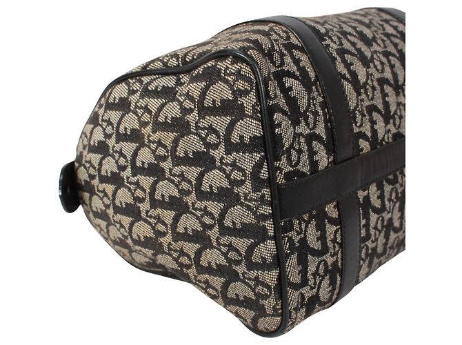 Bolsa Mini Boston Christian Dior Preto - vista 6