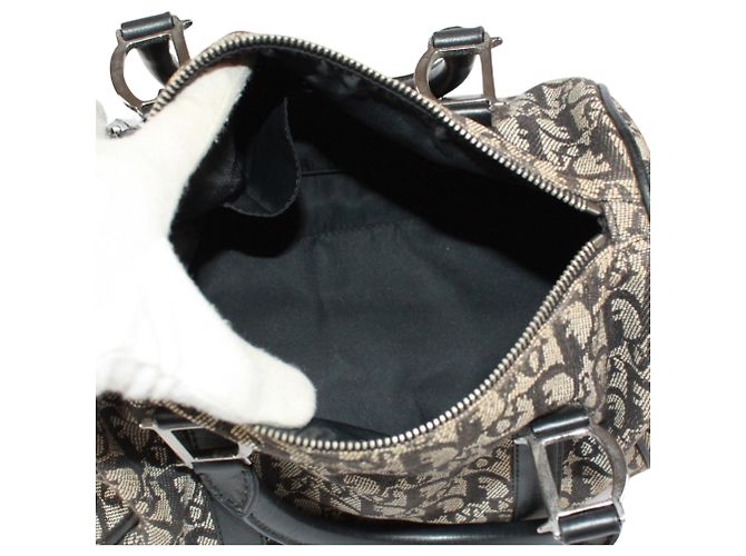 Bolsa Mini Boston Christian Dior Preto - vista 8