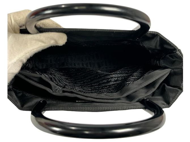 Bolso de mano Prada B8368 para mujer Negro - vista 9