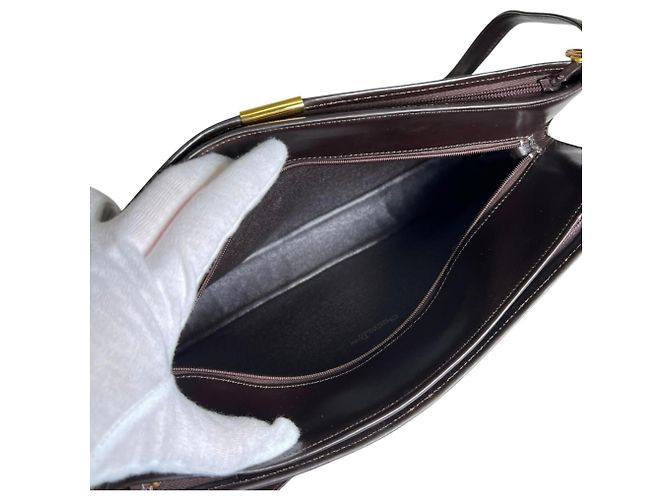 Borsa a tracolla Christian Dior Trotter Marrone - vista 11