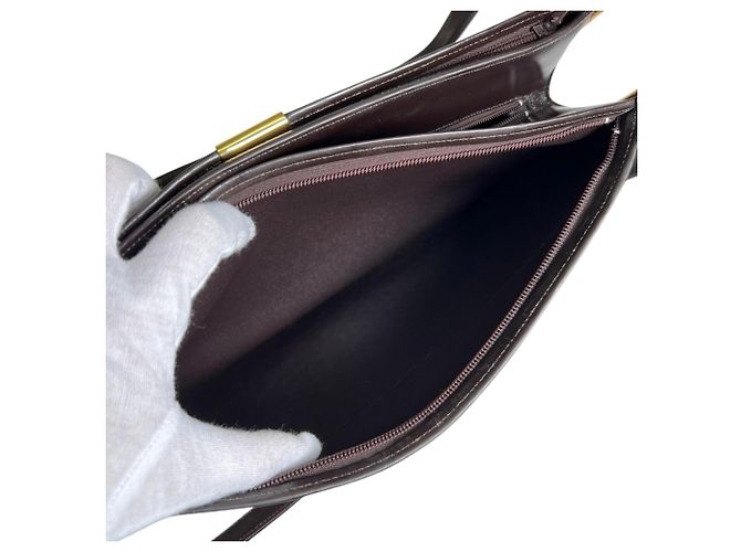 Borsa a tracolla Christian Dior Trotter Marrone - vista 12