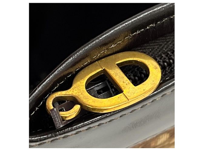 Borsa a tracolla Christian Dior Trotter Marrone - vista 15