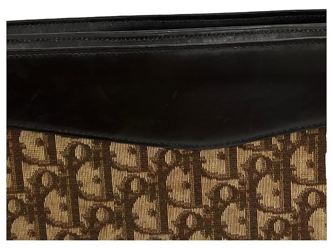 Borsa a tracolla Christian Dior Trotter Marrone - vista 19