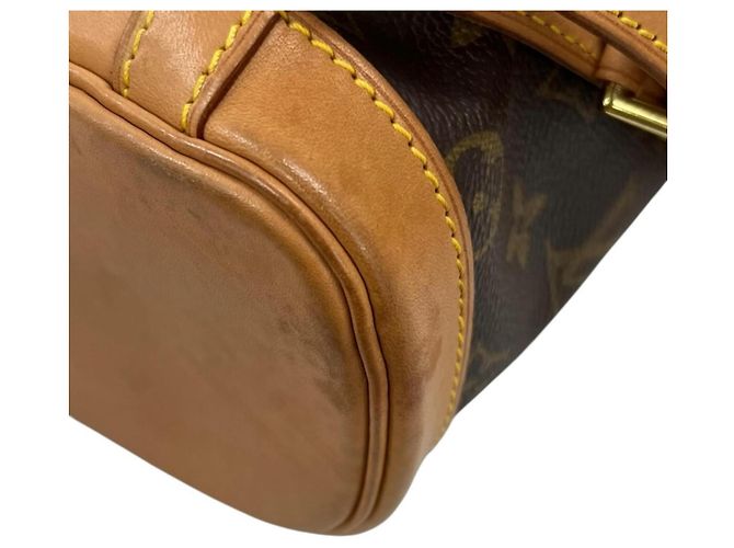 Sac à dos Louis Vuitton Mini Montsouris Monogramme - vue 10