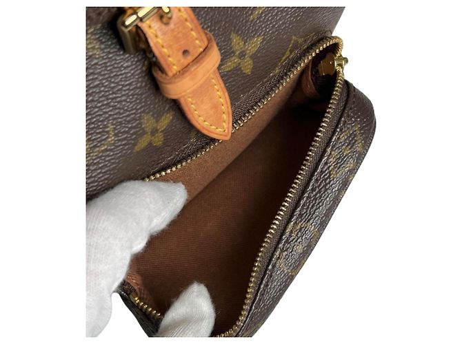 Sac à dos Louis Vuitton Mini Montsouris Monogramme - vue 12