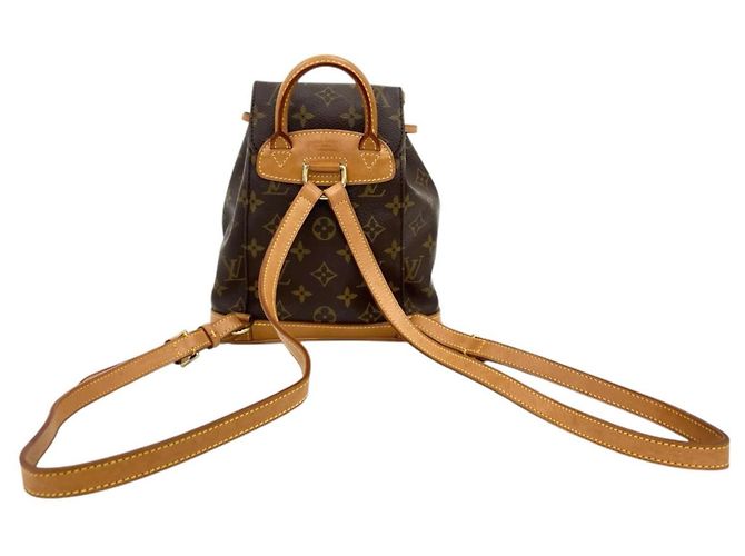Sac à dos Louis Vuitton Mini Montsouris Monogramme - vue 2