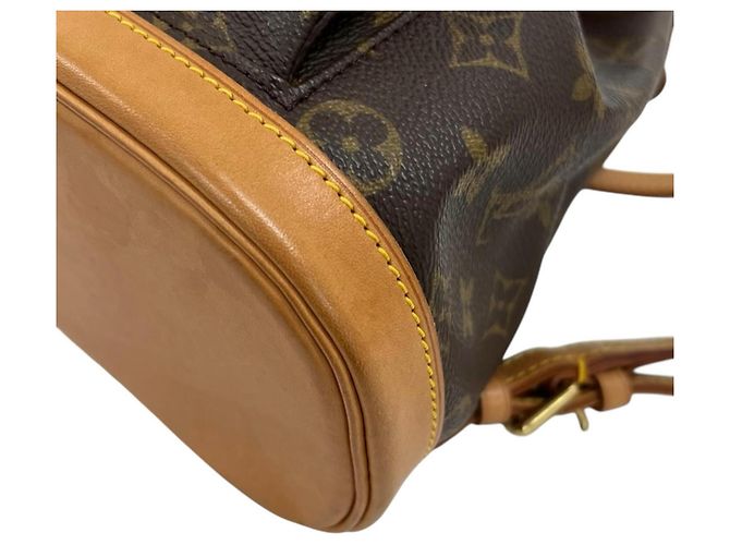Sac à dos Louis Vuitton Mini Montsouris Monogramme - vue 8