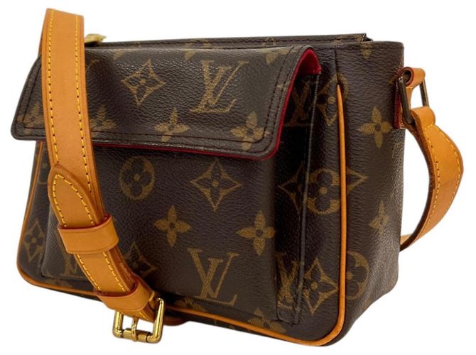 Louis Vuitton Viva-Cite PM Schultertasche Braun - Ansicht 4