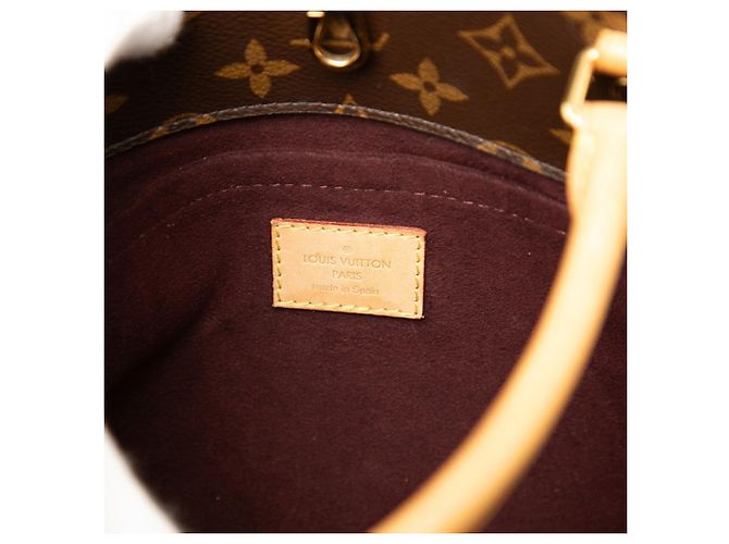 Louis Vuitton Monogram Montaigne MM Handtasche Braun - Ansicht 5