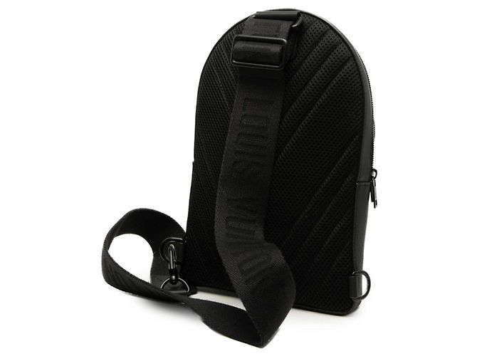 Louis Vuitton LV Aerogram Pilot Sling Bag Black - view 2
