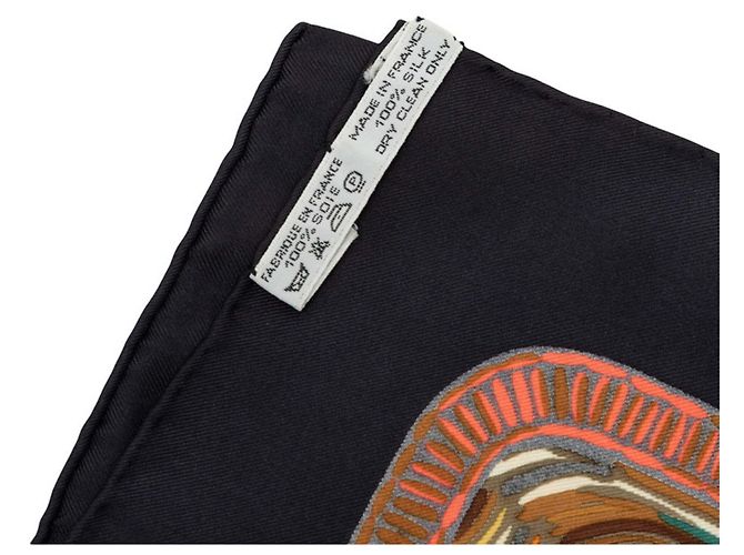 Hermès Hermes Carre 90 Henry F. Smith SAILOR 1880 Scarf Castaño Multicolor - vista 8