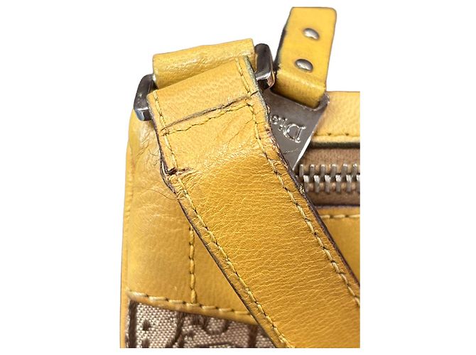 Borsa a tracolla Christian Dior Trotter Beige - vista 13