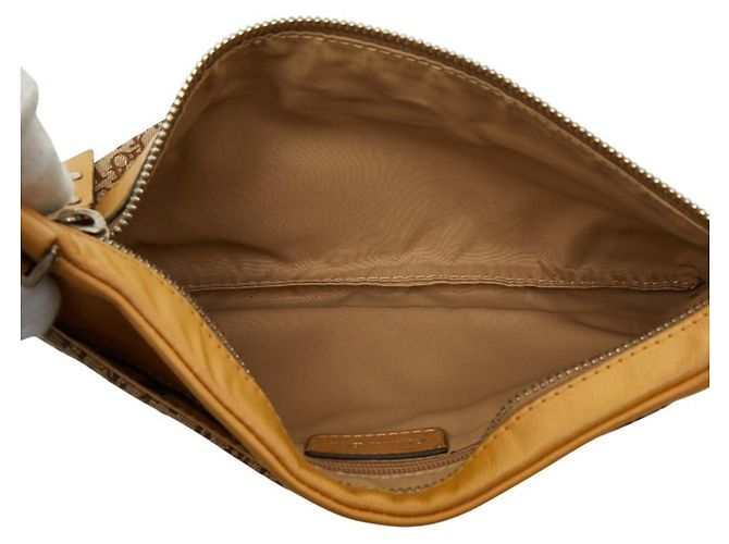 Borsa a tracolla Christian Dior Trotter Beige - vista 7