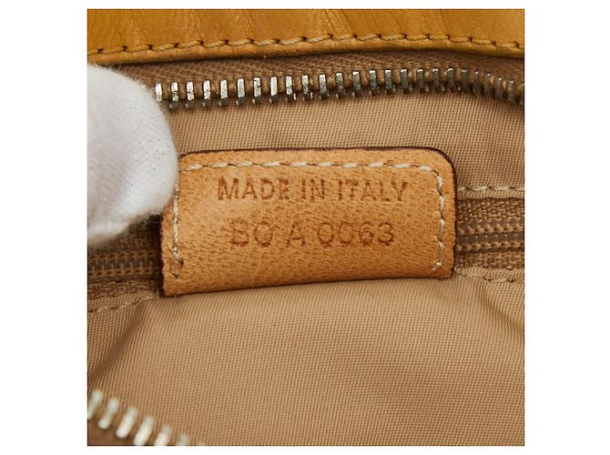 Borsa a tracolla Christian Dior Trotter Beige - vista 9