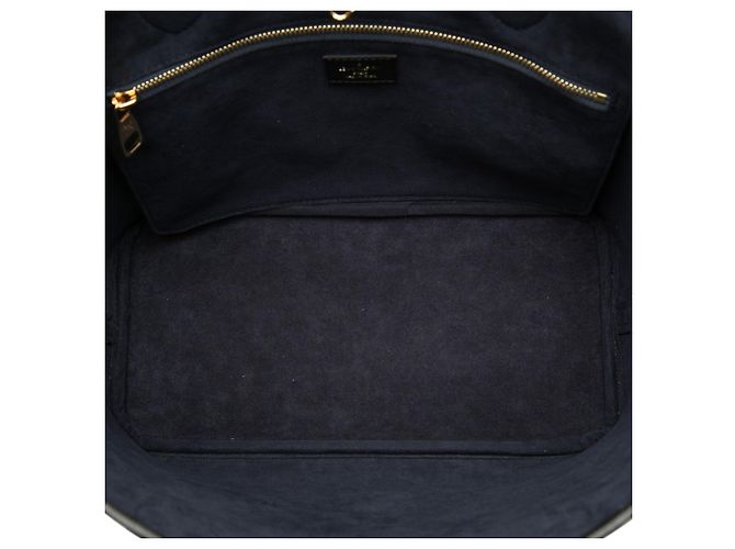 Borsa Tote Louis Vuitton Monogram Empreinte Neverfull MM Nero - vista 4
