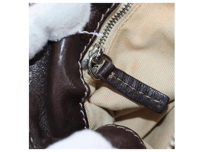 Chloé Chloe Paddington Handtasche Leder Braun Gold Silber Authentisch 207438V Golden - Ansicht 27