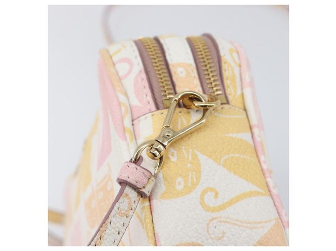 Bolso de hombro Miu Miu Cuero Rosa Oro Auth 206365M Dorado - vista 20