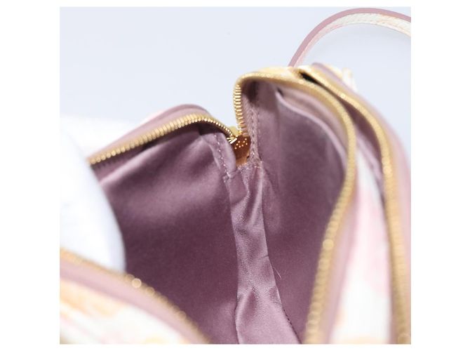 Bolso de hombro Miu Miu Cuero Rosa Oro Auth 206365M Dorado - vista 23