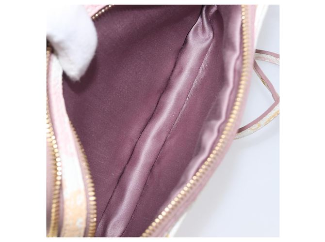 Bolso de hombro Miu Miu Cuero Rosa Oro Auth 206365M Dorado - vista 25