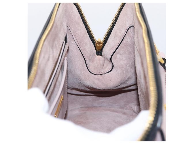 Bolsa Miu Miu em Couro 2way Rosa Tom Dourado Auth 167741M - vista 23