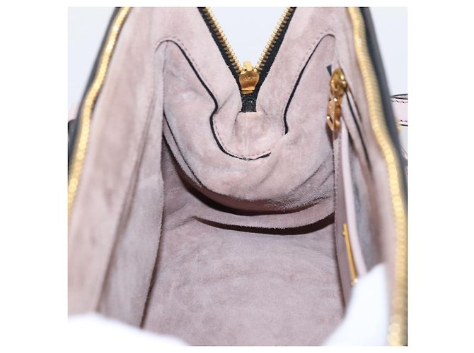 Bolsa Miu Miu em Couro 2way Rosa Tom Dourado Auth 167741M - vista 24
