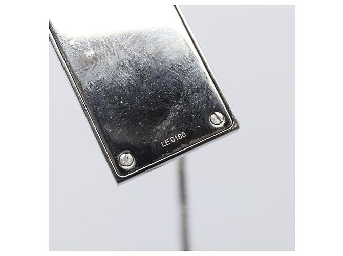 LOUIS VUITTON Collana Pendente Cape Town Metallo Argento M66199 LV Auth ar14337V - vista 11