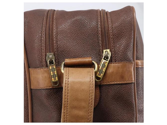 Borsa a tracolla Burberrys in pelle marrone e oro Auth ep15952 D'oro - vista 10