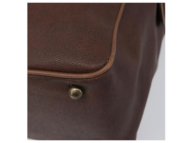 Borsa a tracolla Burberrys in pelle marrone e oro Auth ep15952 D'oro - vista 16