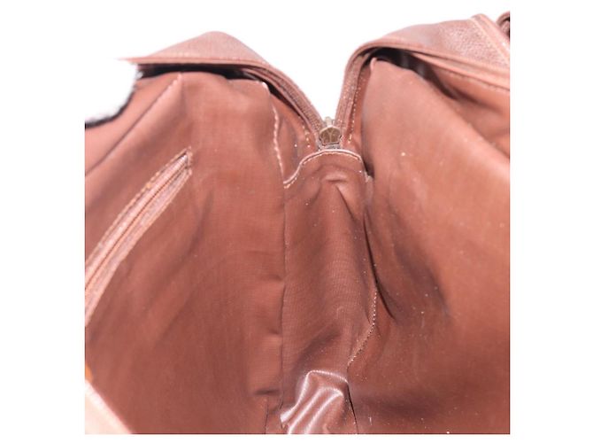 Borsa a tracolla Burberrys in pelle marrone e oro Auth ep15952 D'oro - vista 18