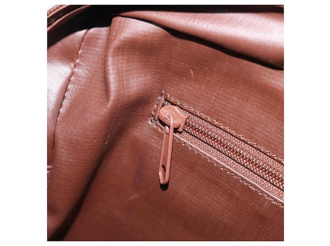 Borsa a tracolla Burberrys in pelle marrone e oro Auth ep15952 D'oro - vista 20