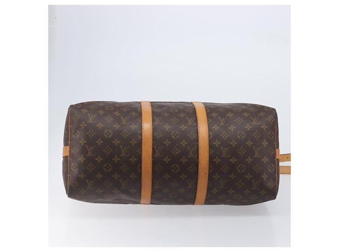 LOUIS VUITTON Monogram Keepall Bandouliere 50 Boston Bag M41416 LV Auth 203189V Monogramm - Ansicht 5