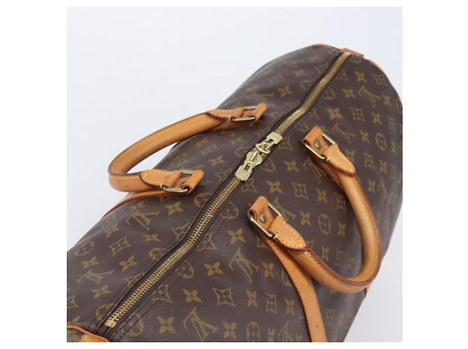 LOUIS VUITTON Monogram Keepall Bandouliere 50 Boston Bag M41416 LV Auth 203189V Monogramm - Ansicht 6