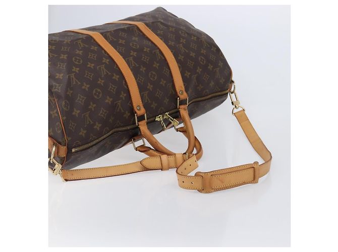 LOUIS VUITTON Monogram Keepall Bandouliere 50 Boston Bag M41416 LV Auth 203189V Monogramm - Ansicht 8