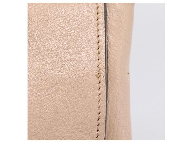 Borsa a mano Miu Miu in pelle 2way Beige Gold Auth BA16044A D'oro - vista 10