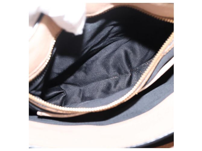 Borsa a mano Miu Miu in pelle 2way Beige Gold Auth BA16044A D'oro - vista 27