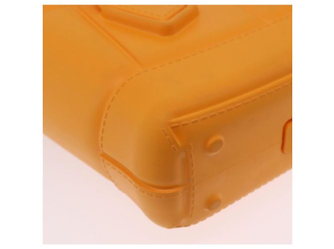 Borsa a mano Bottega Veneta Rubber Orange Auth 207536A Arancione - vista 15