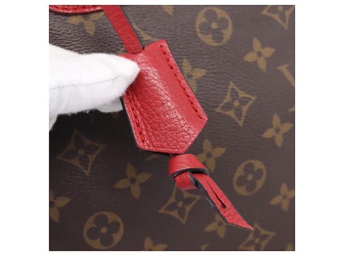 Borsa a mano LOUIS VUITTON Monogram Retiro PM 2way Rossa M50057 LV Auth ep16305A Rosso Monogramma - vista 10