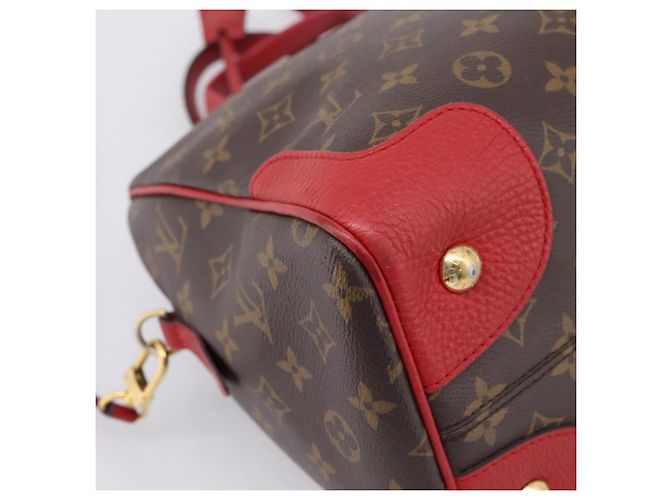 Borsa a mano LOUIS VUITTON Monogram Retiro PM 2way Rossa M50057 LV Auth ep16305A Rosso Monogramma - vista 16