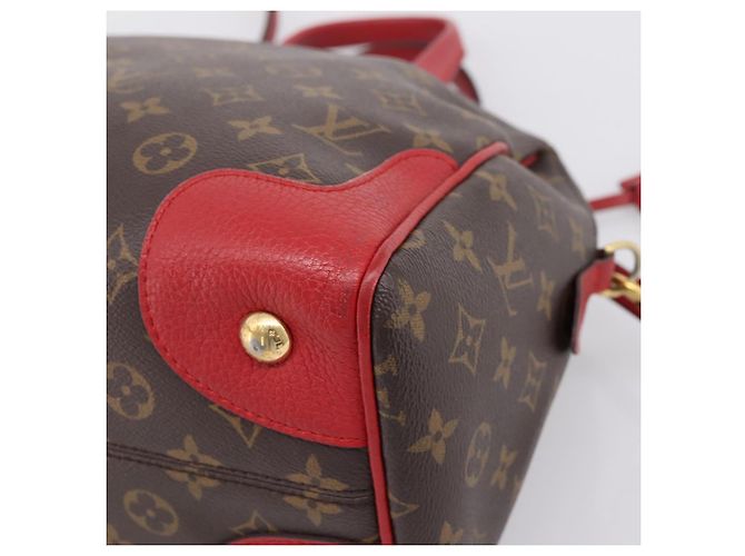Borsa a mano LOUIS VUITTON Monogram Retiro PM 2way Rossa M50057 LV Auth ep16305A Rosso Monogramma - vista 17