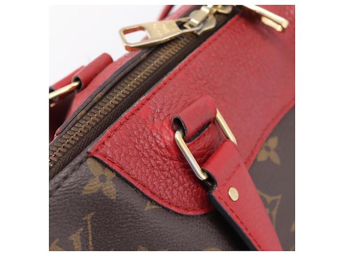 Borsa a mano LOUIS VUITTON Monogram Retiro PM 2way Rossa M50057 LV Auth ep16305A Rosso Monogramma - vista 20