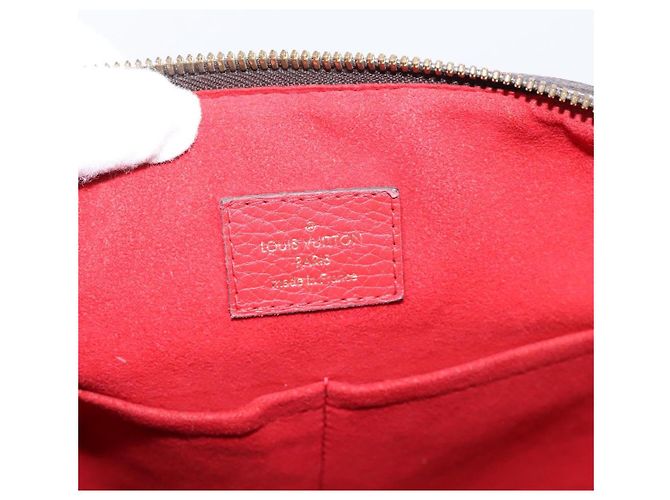 Borsa a mano LOUIS VUITTON Monogram Retiro PM 2way Rossa M50057 LV Auth ep16305A Rosso Monogramma - vista 21
