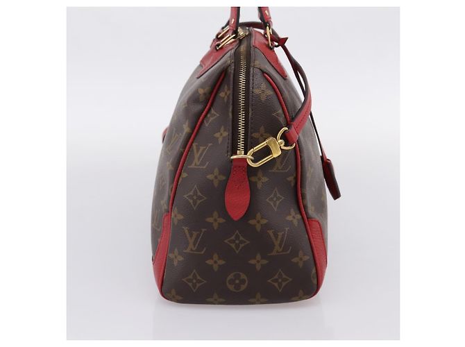 Borsa a mano LOUIS VUITTON Monogram Retiro PM 2way Rossa M50057 LV Auth ep16305A Rosso Monogramma - vista 3