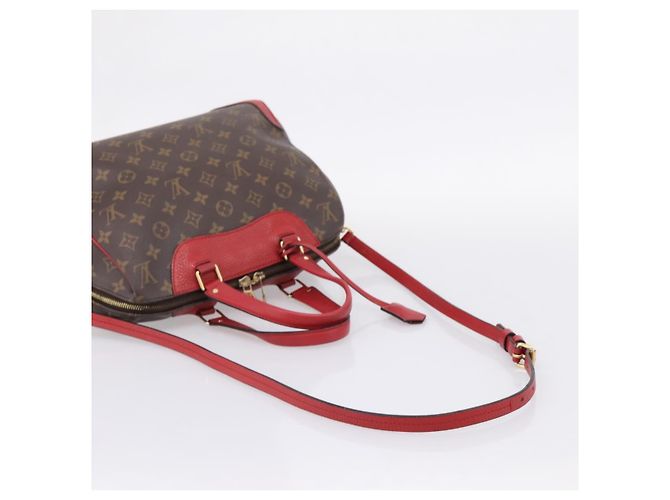 Borsa a mano LOUIS VUITTON Monogram Retiro PM 2way Rossa M50057 LV Auth ep16305A Rosso Monogramma - vista 8